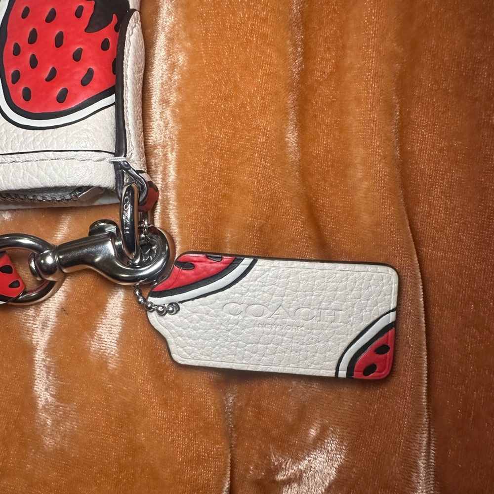 Coach Kitt Messenger Strawberry
Print Crossbody Bag - Picture 6 of 10